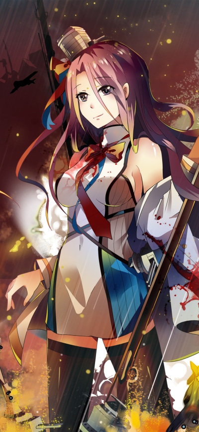 Anime Azur Lane, Lexington (Azur Lane), Bilan Hangxian, 1080x2340