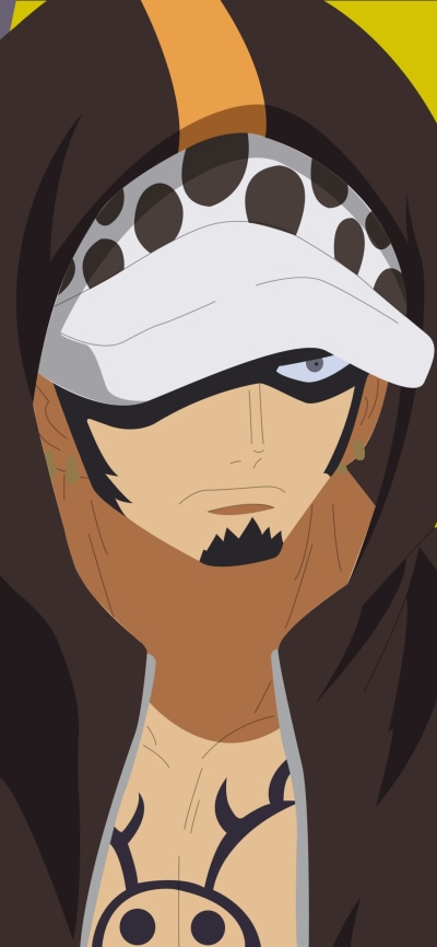 Anime One Piece, Trafalgar Law, 1080x2340