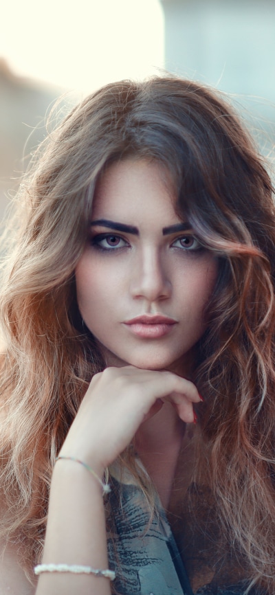 Women Model, Brunette, 1080x2340