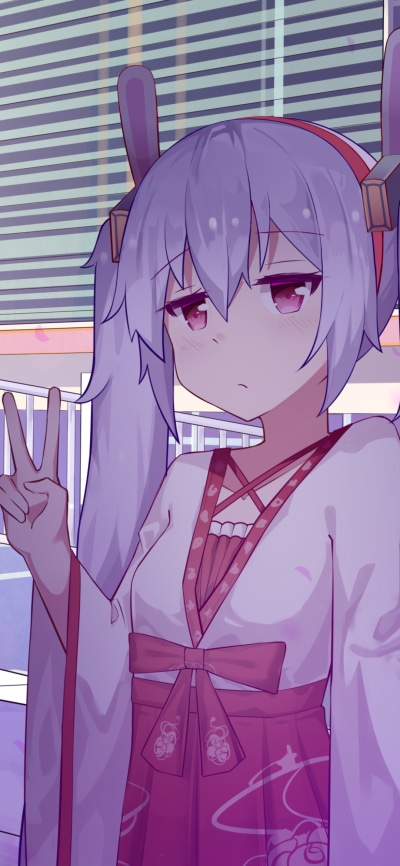 Anime Azur Lane, Laffey (Azur Lane), 1080x2340