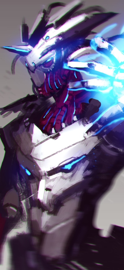 Anime My Hero Academia, Dabi (Boku No Hero Academia), Mecha, 1080x2340