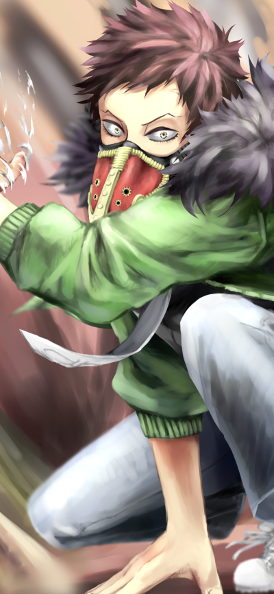 Anime My Hero Academia, Kai Chisaki, Overhaul (My Hero Academia), 1080x2340