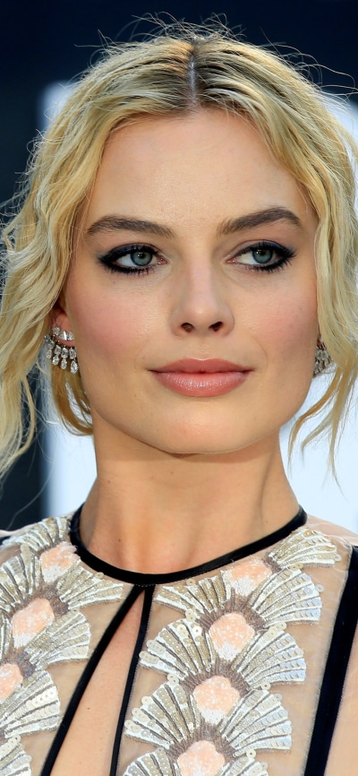 Celebrity Margot Robbie, Face, Australian, Actress, Blonde, Blue Eyes, 1080x2340