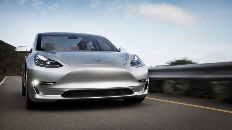 Tesla Model 3 Prototype, electric cars, sedan, Elon Musk
