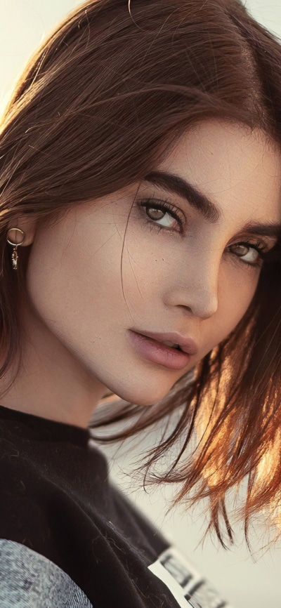 Women Model, Brunette, 1080x2340
