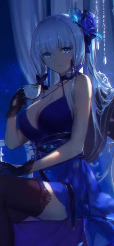 Anime Azur Lane, Illustrious (Azur Lane), 1080x2340