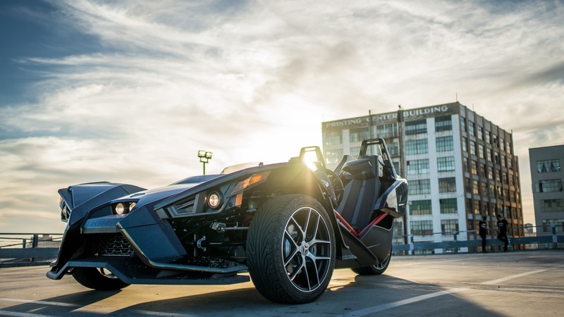 Polaris Slingshot, limited edition, black