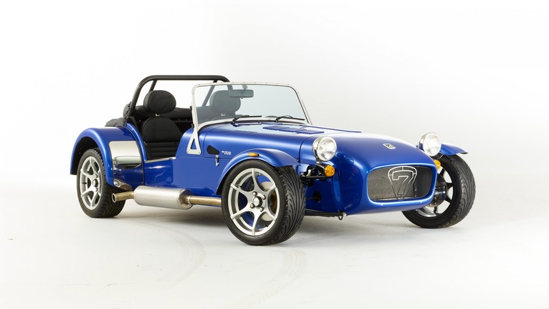 Caterham seven 275 r, caterham 7, blue