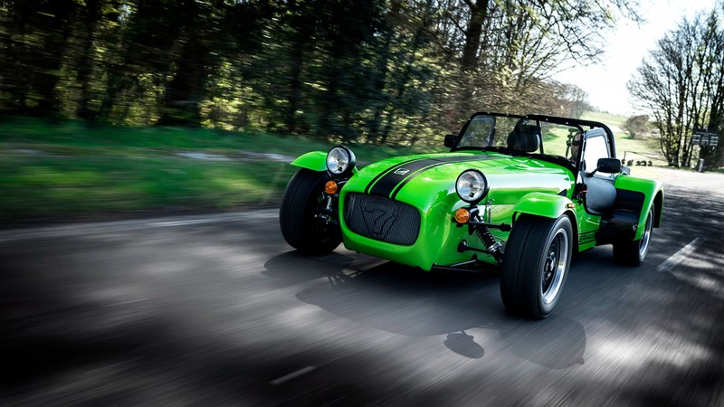 Caterham seven 275 r, caterham 7, green