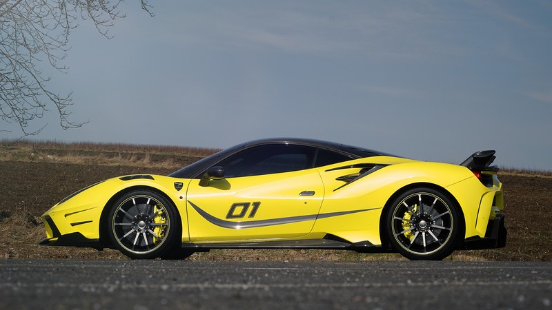 Mansory 4XX Siracusa, Geneva Auto Show 2016, sport car, yellow