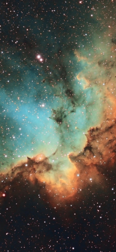 Sci Fi Nebula, Space, Stars, 1080x2340