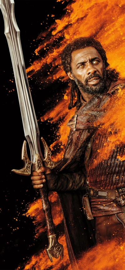 Movie Thor: Ragnarok, Heimdall (Marvel Comics), Idris Elba, 1080x2340