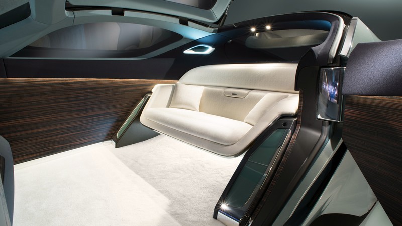 Rolls-Royce Vision Next 100, future cars, futurism, interior