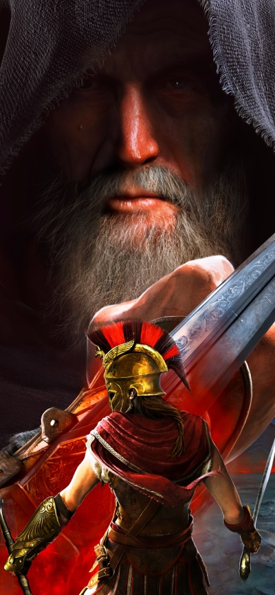 Video Game Assassins Creed Odyssey, 1080x2340