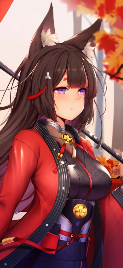 Anime Azur Lane, Amagi (Azur Lane), 1080x2340