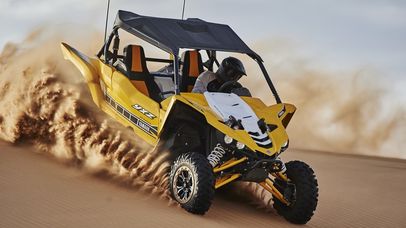 Yamaha YXZ1000R SE Ride, sand