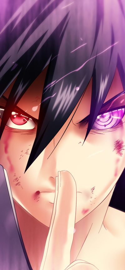 Anime Naruto, Sasuke Uchiha, 1080x2340