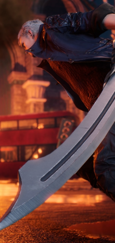 Video Game Devil May Cry 5, Nero (Devil May Cry), 1080x2280