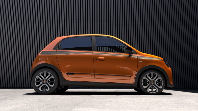 Renault Twingo GT, hot hatch, orange