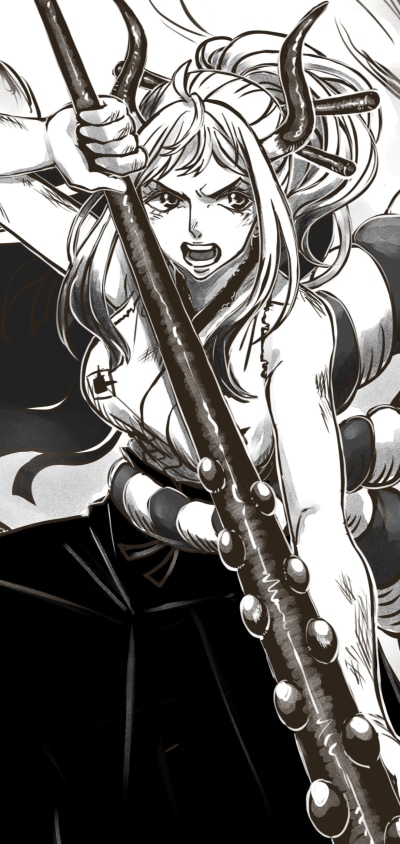 Anime One Piece, Yamato (One Piece), 1080x2280