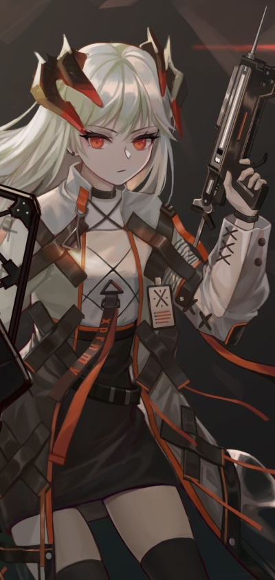 Video Game Arknights, Saria (Arknights), 1080x2280