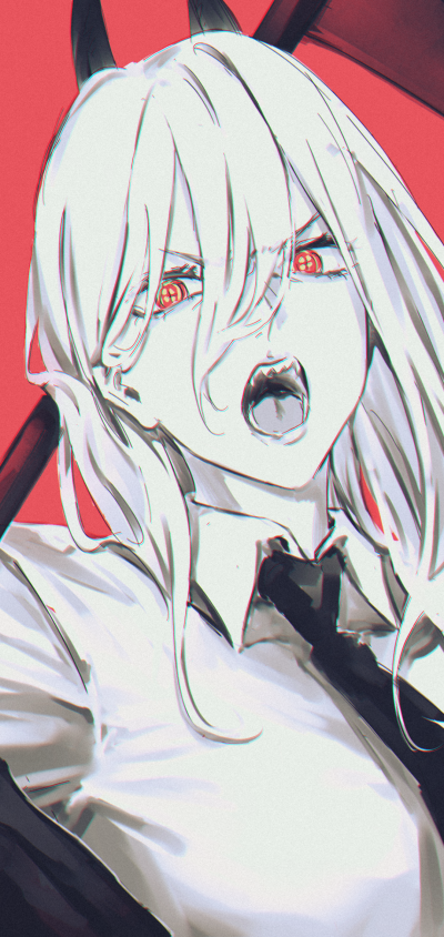 Anime Chainsaw Man, Power (Chainsaw Man), 1080x2280