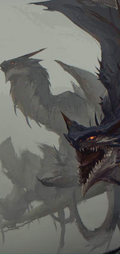 Fantasy Dragon, 1080x2280
