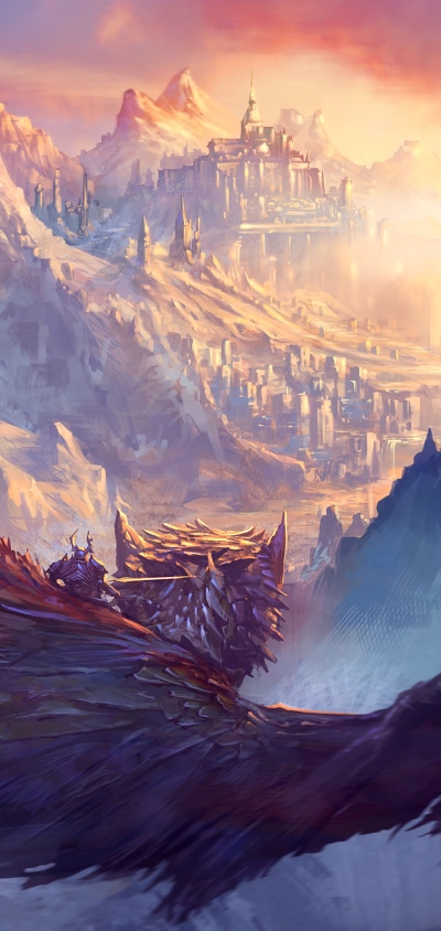 Fantasy Dragon, 1080x2280