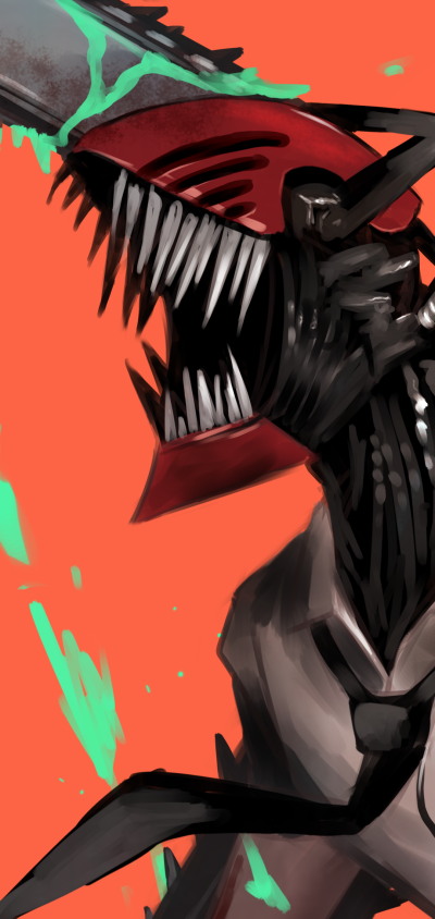 Anime Chainsaw Man, Denji (Chainsaw Man), 1080x2280