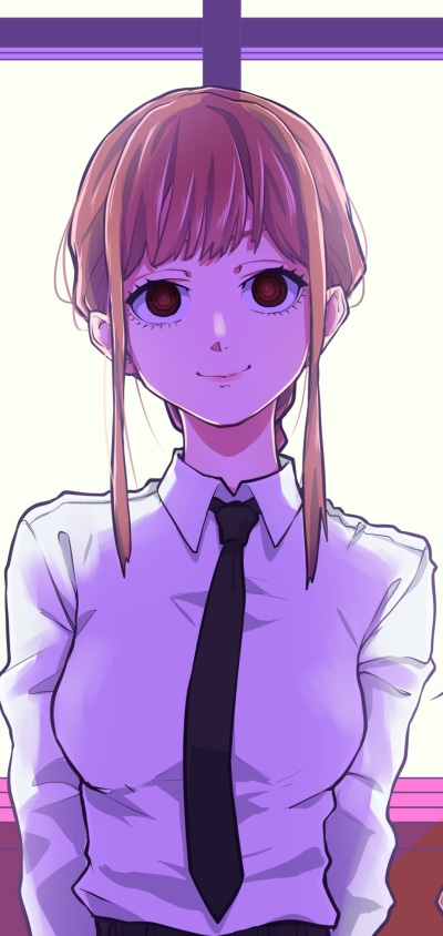 Anime Chainsaw Man, Makima (Chainsaw Man), 1080x2280