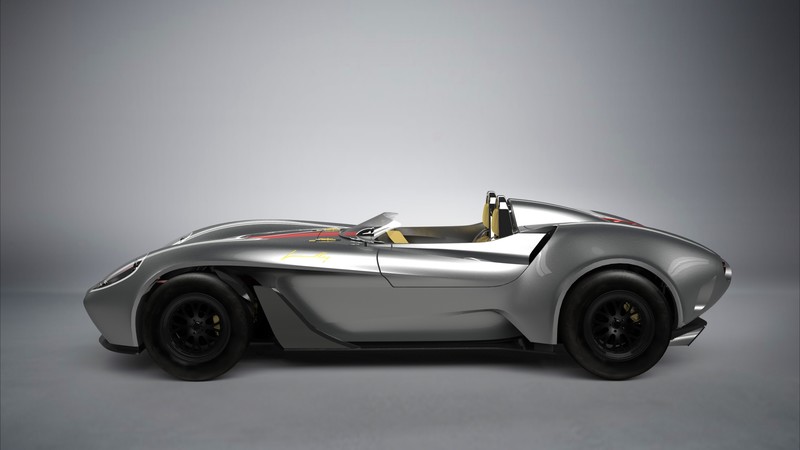 Jannarelly Design 1, supercar, silver