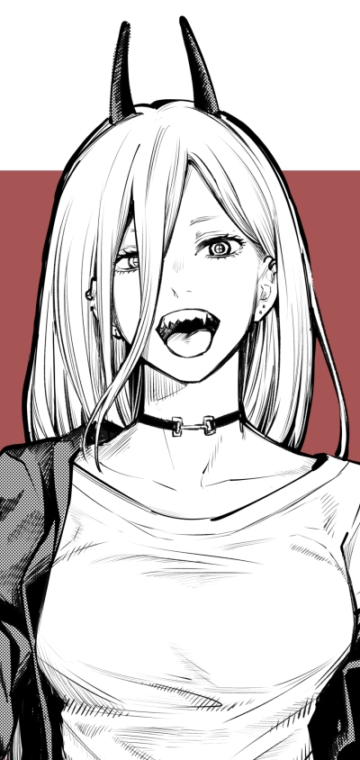 Anime Chainsaw Man, Power (Chainsaw Man), 1080x2280
