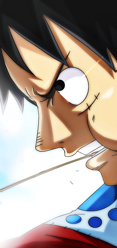 Anime One Piece, Monkey D. Luffy, 1080x2280
