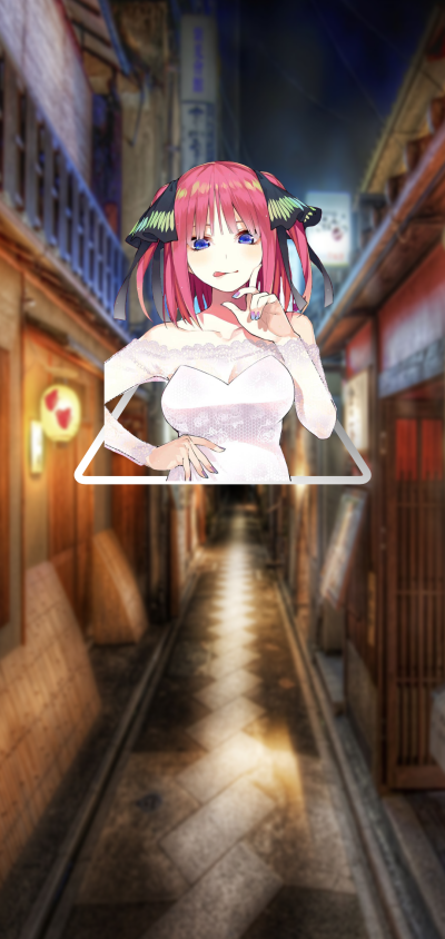 Anime The Quintessential Quintuplets, Gotoubun No Hanayome, Nino Nakano, 1080x2280