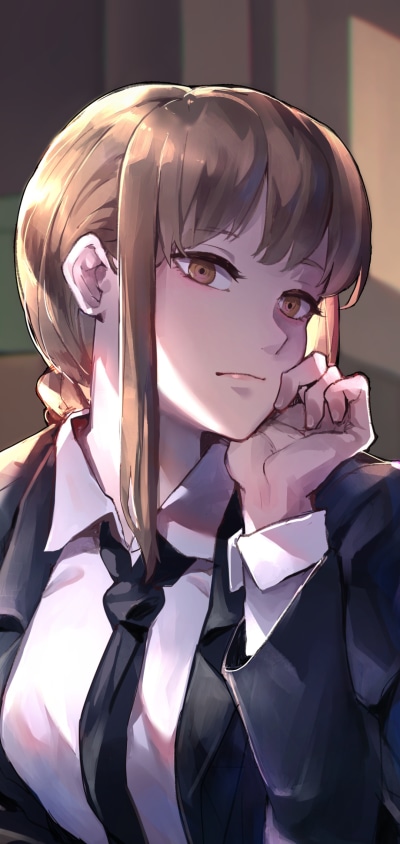 Anime Chainsaw Man, Makima (Chainsaw Man), 1080x2280