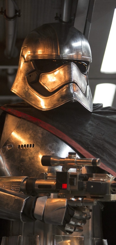 Movie Star Wars Episode VII: The Force Awakens, Captain Phasma, Star Wars, 1080x2280