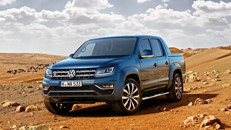 Volkswagen Amarok Double Cab Aventura, pick-up, blue