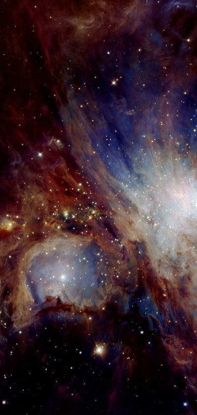 Sci Fi Nebula, Space, Stars, 1080x2280
