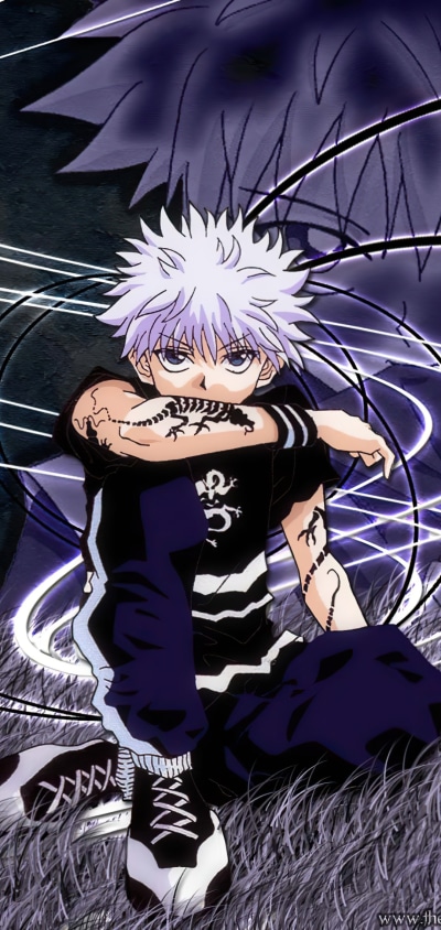 Anime Hunter x Hunter, Killua Zoldyck, 1080x2280