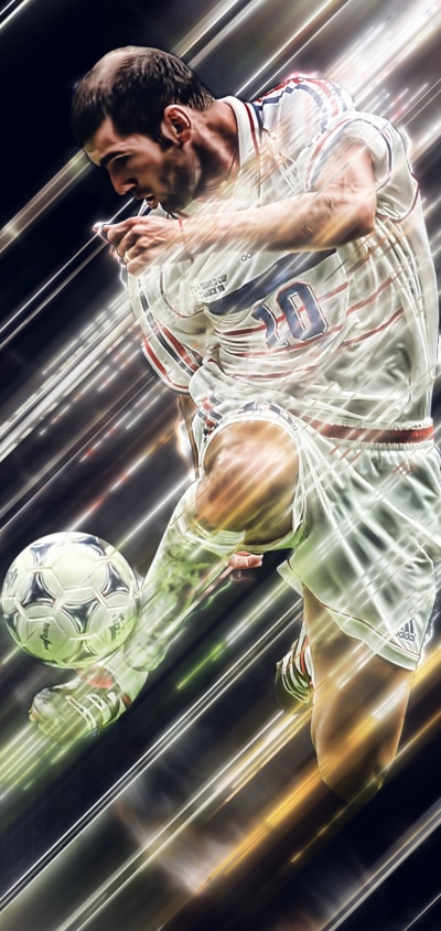 Sports Zinedine Zidane, French, Soccer, 1080x2280