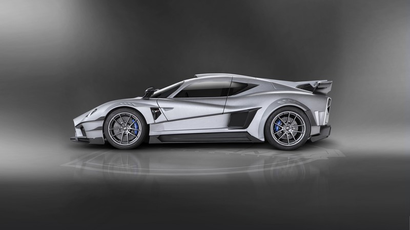 Mazzanti Evantra Millecavalli, hypercar, supercar, silver