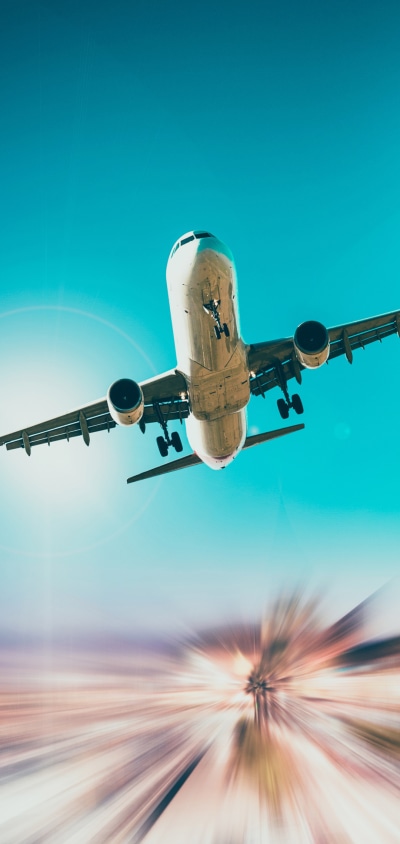 Vehicles Aircraft, Vehicle, Passenger Plane, Motion Blur, 1080x2280
