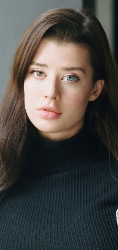 Women Model, Heterochromia, Brunette, Sarah McDaniel, 1080x2280