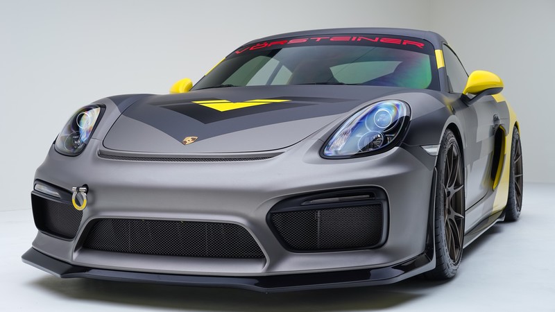 Porsche Cayman GT4, Vorsteiner tuning, sport car