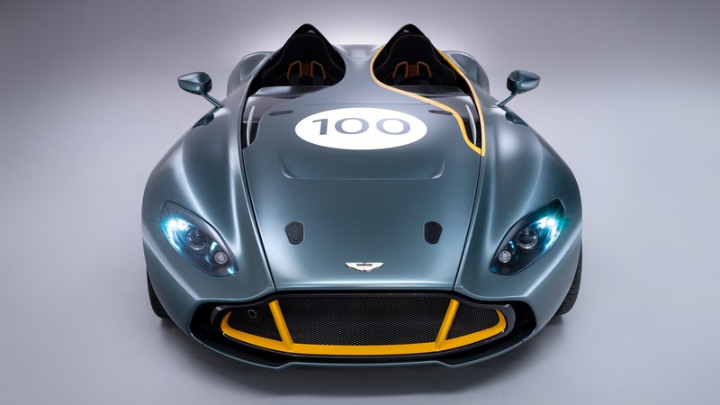 Aston Martin CC100 Speedster, supercar, silver