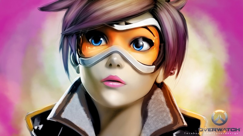 tracer, HD, 4K, OVERWATCH