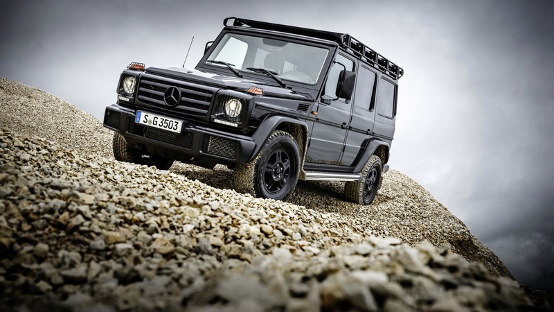 Mercedes-Benz G 350 d Professional, suv, black