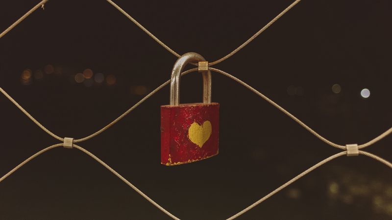 love, heart, castle, grid, 4k