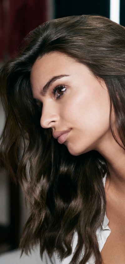 Celebrity Emily Ratajkowski, American, Black Hair, Face, Brown Eyes, Model, 1080x2280