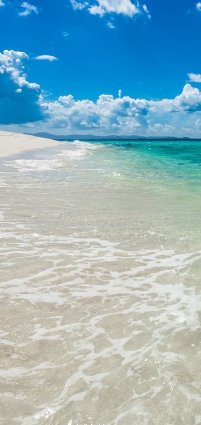 Earth Ocean, Sea, Sand, Cloud, Beach, 1080x2280